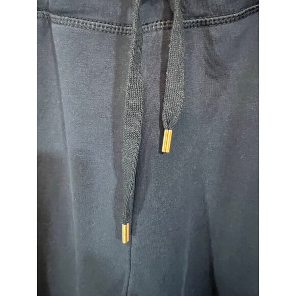 Lauren Ralph Lauren Navy & White Jogger Pants L/XL Drawstring Waist Cotton Blend - Picture 3 of 10